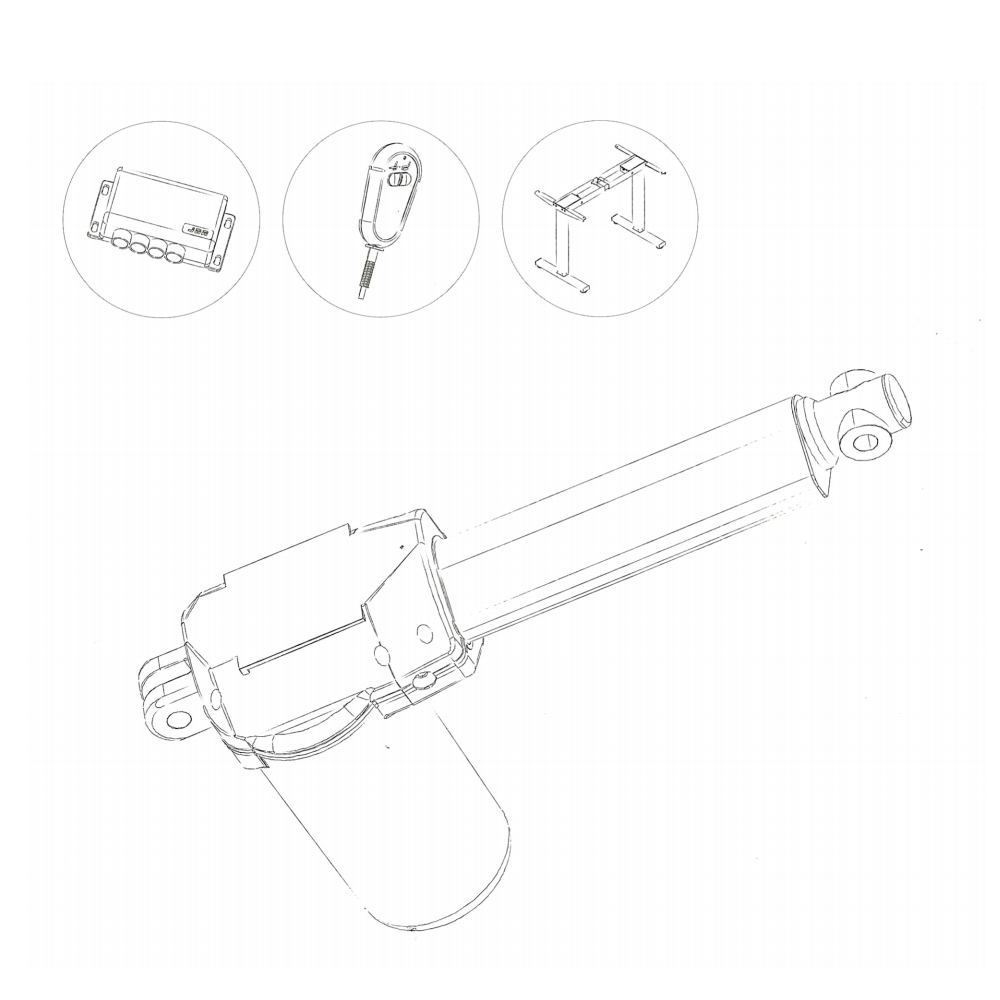 Mini Electric Linear Linear Rod Rod